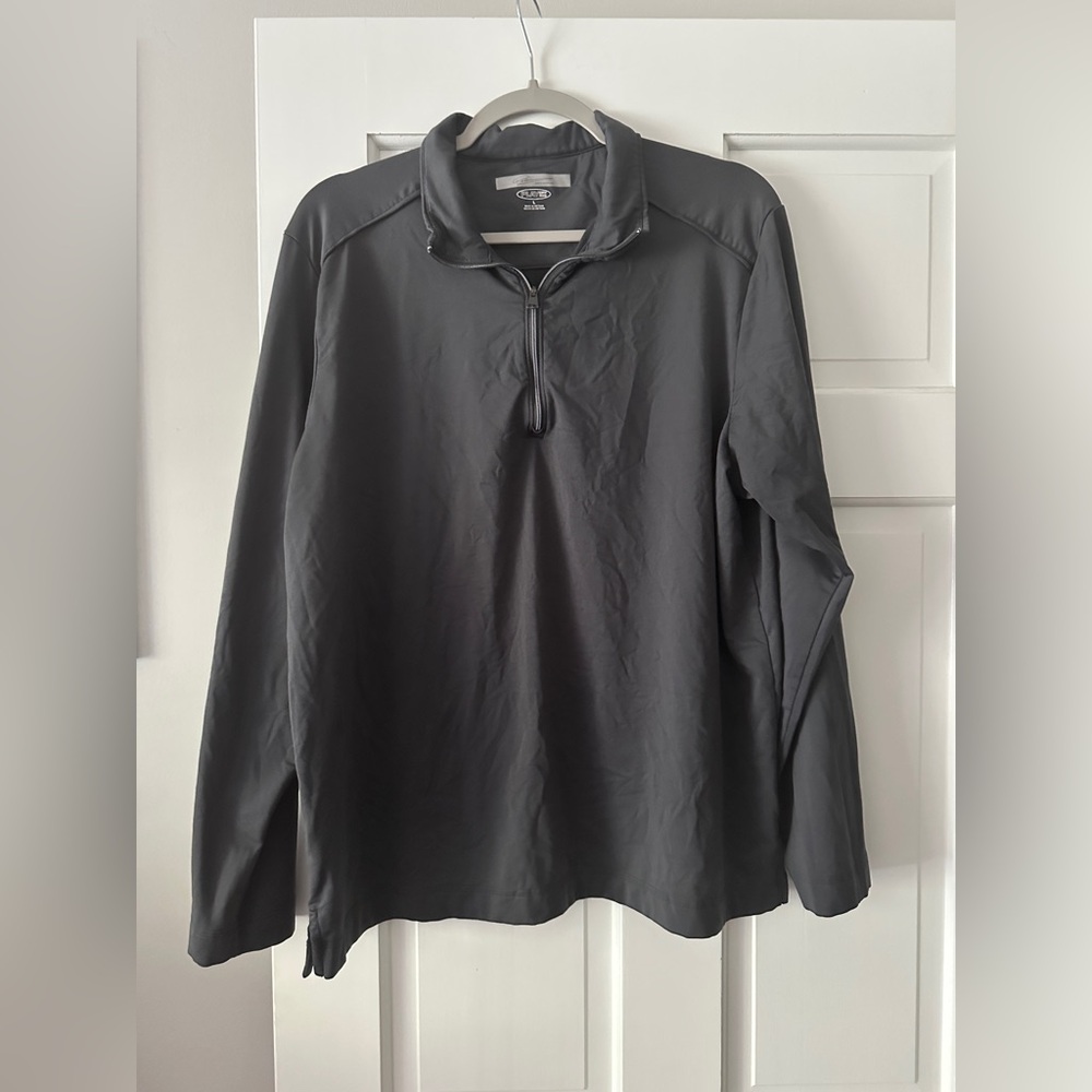 Greg Norman Play Dry Quarter Zip Long Sleeve Pullover Sweater